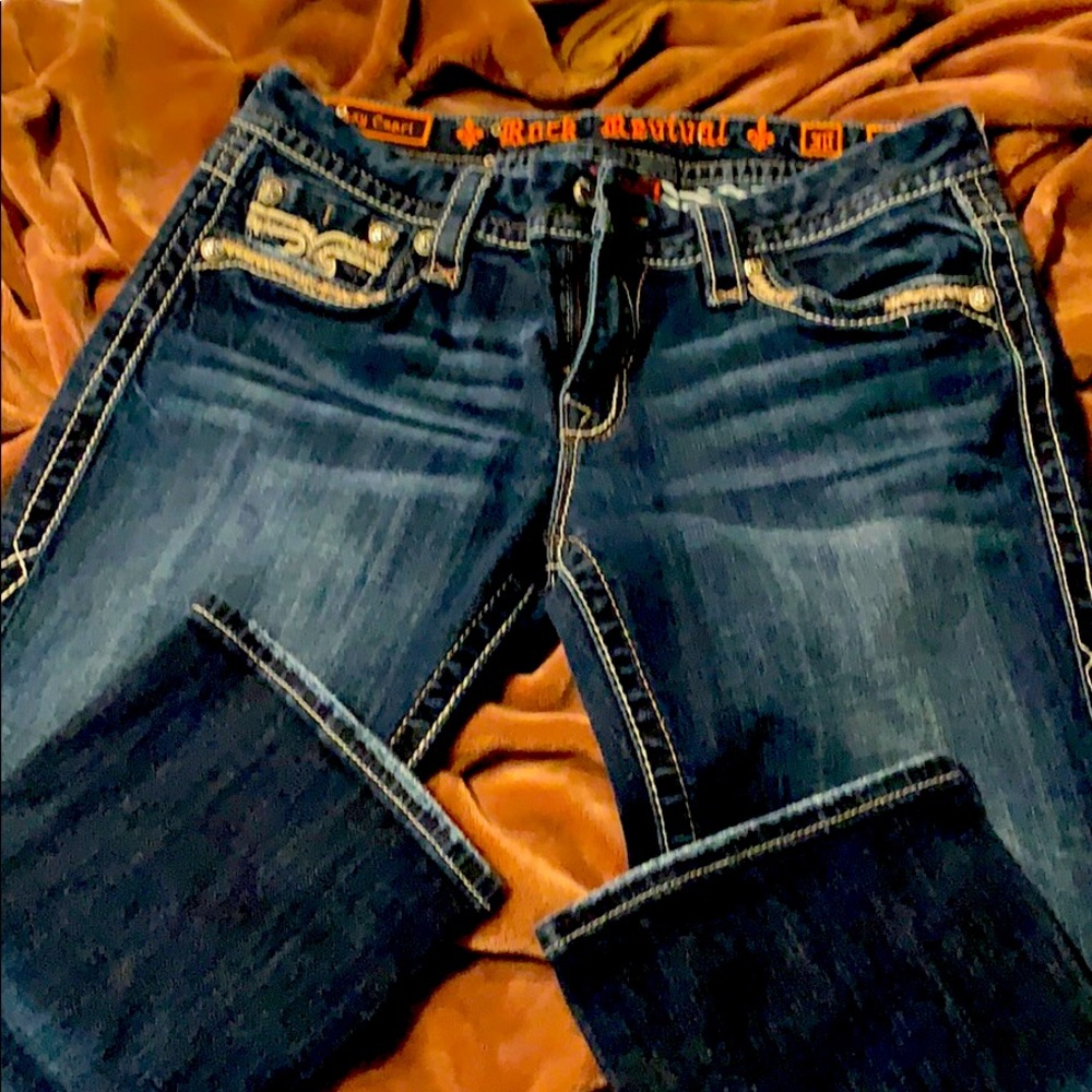 Rock revival capris